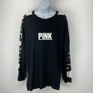 PINK Long Sleeve Pullover Light Sweatshirt Women’s Size Medium